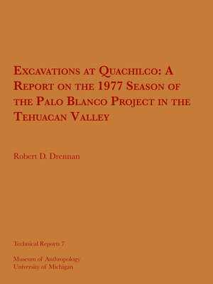 cover image of Excavations at Quachilco